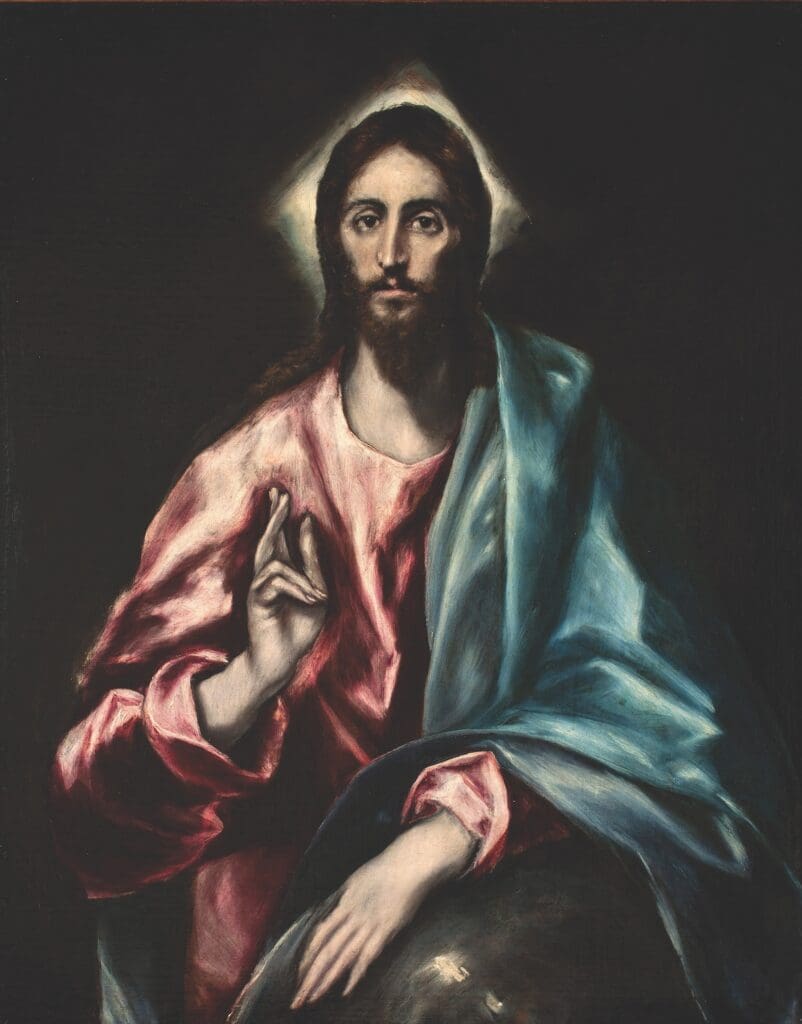 Cristo Nuestro Salvador, El Greco.