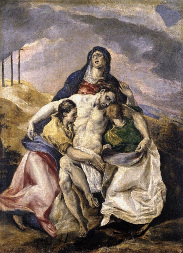 La Lamentación, El Greco.